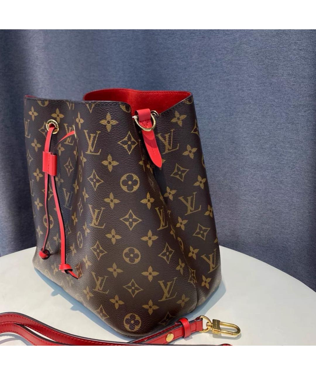 LOUIS VUITTON Коричневая сумка через плечо, фото 3