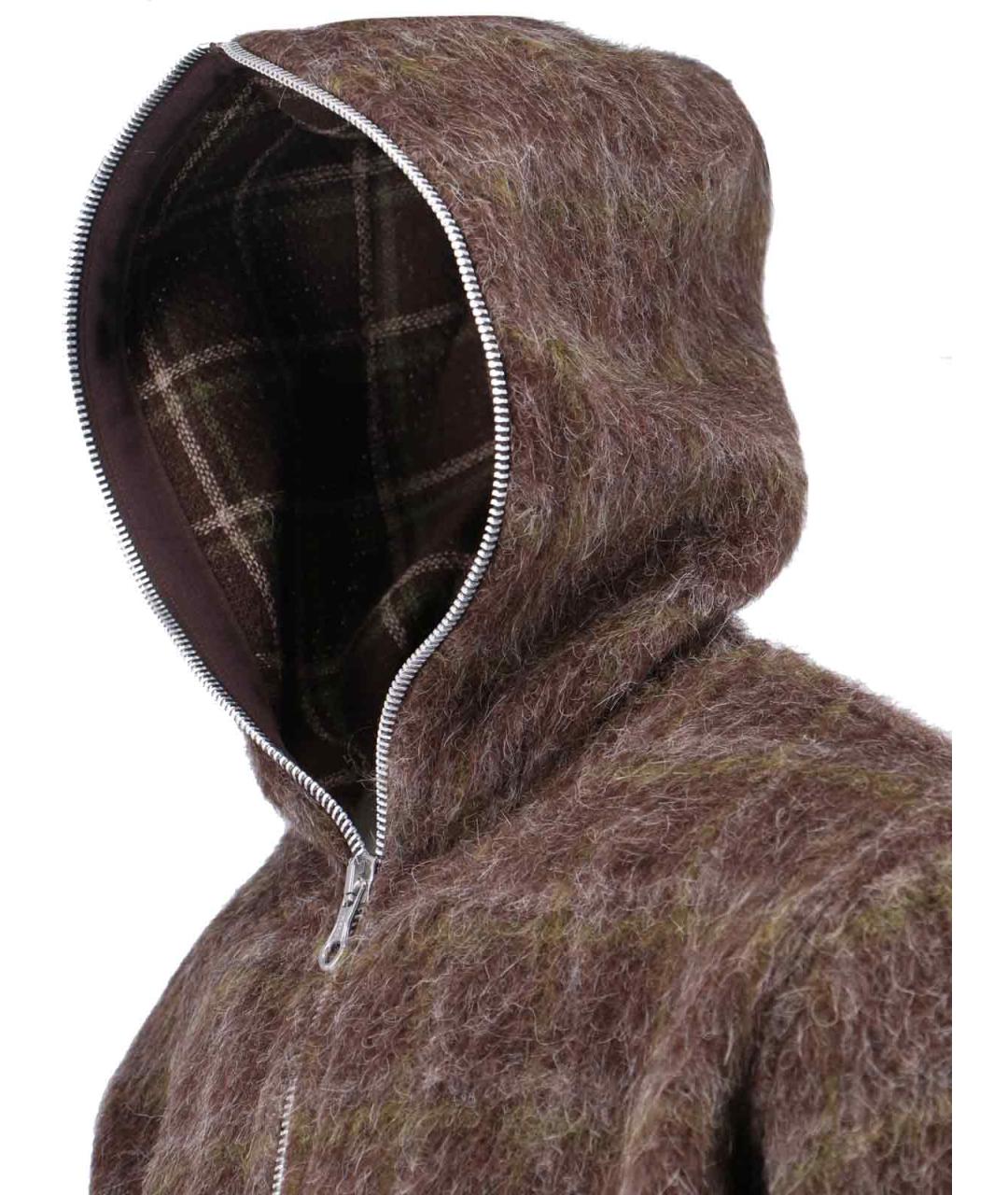 OUR LEGACY Коричневая шерстяная куртка, фото 3