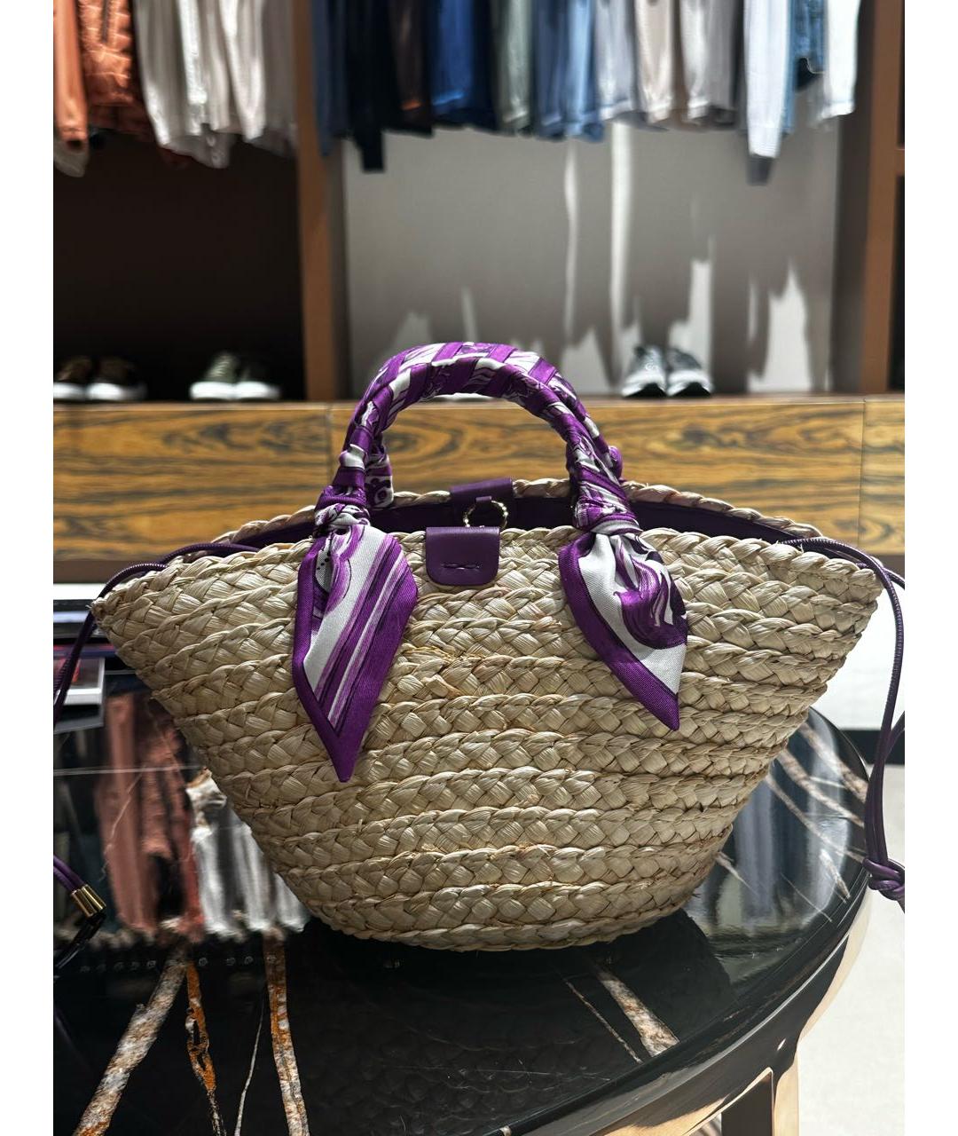 DOLCE&GABBANA Пелетеная сумка с короткими ручками, фото 3