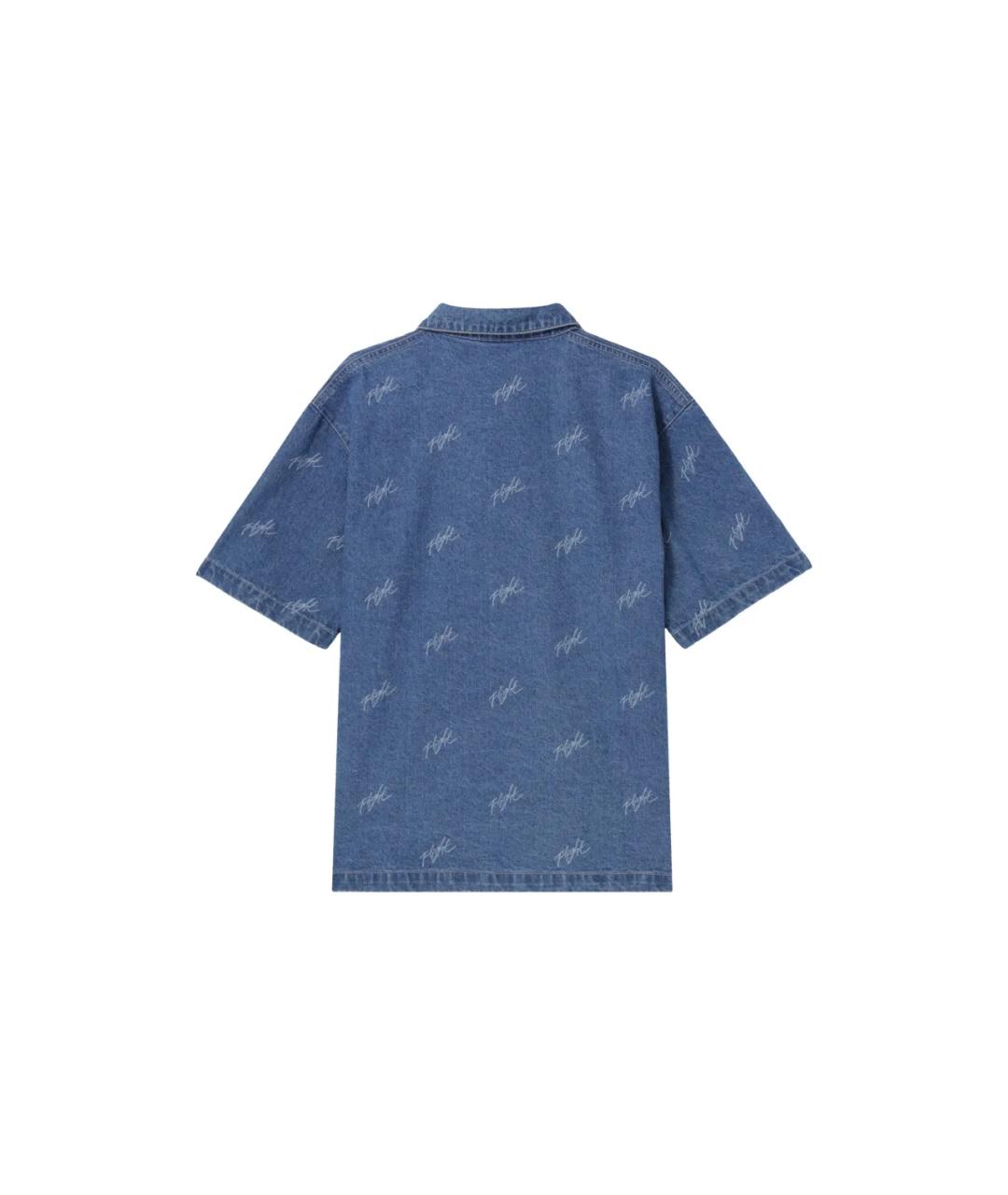 JORDAN Синее поло с коротким рукавом, фото 2