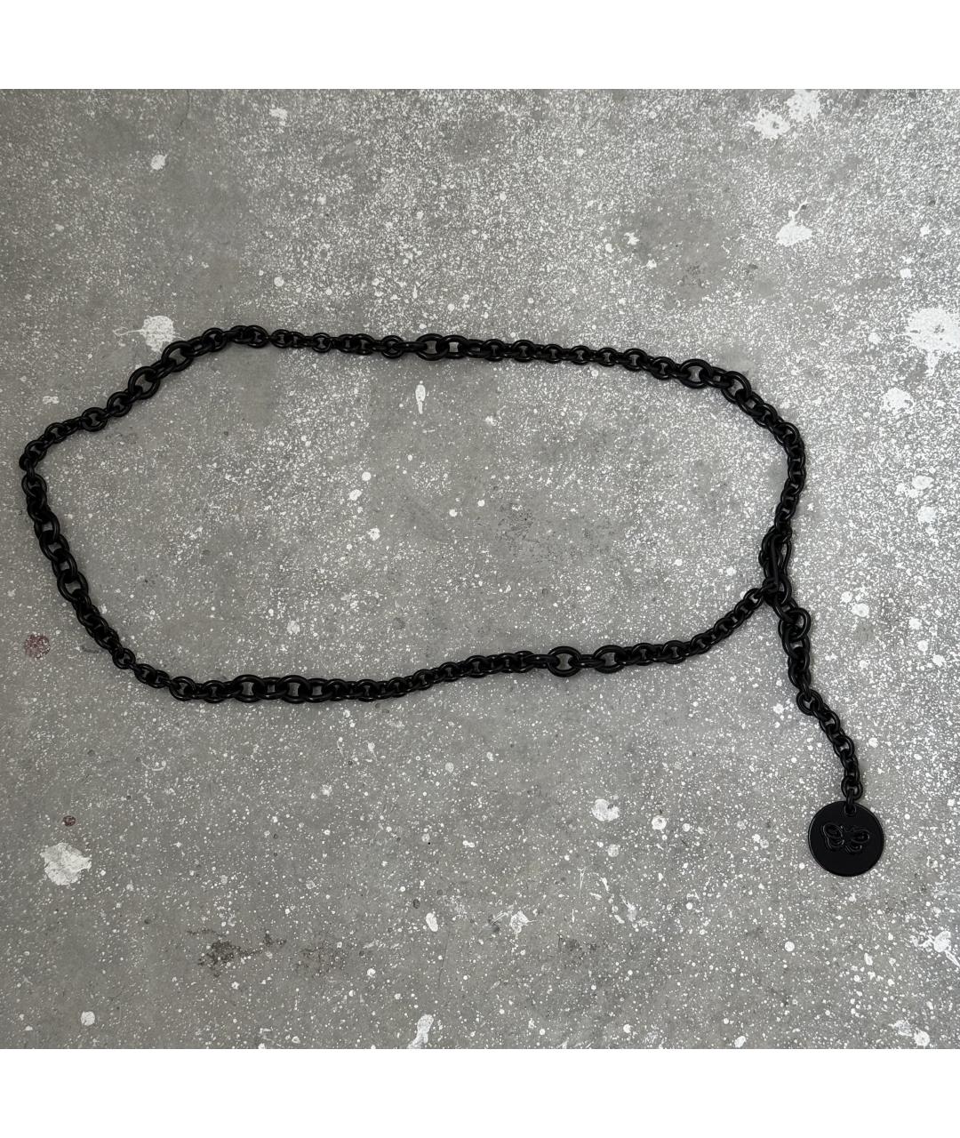 BOTTEGA VENETA Черный ремень, фото 10