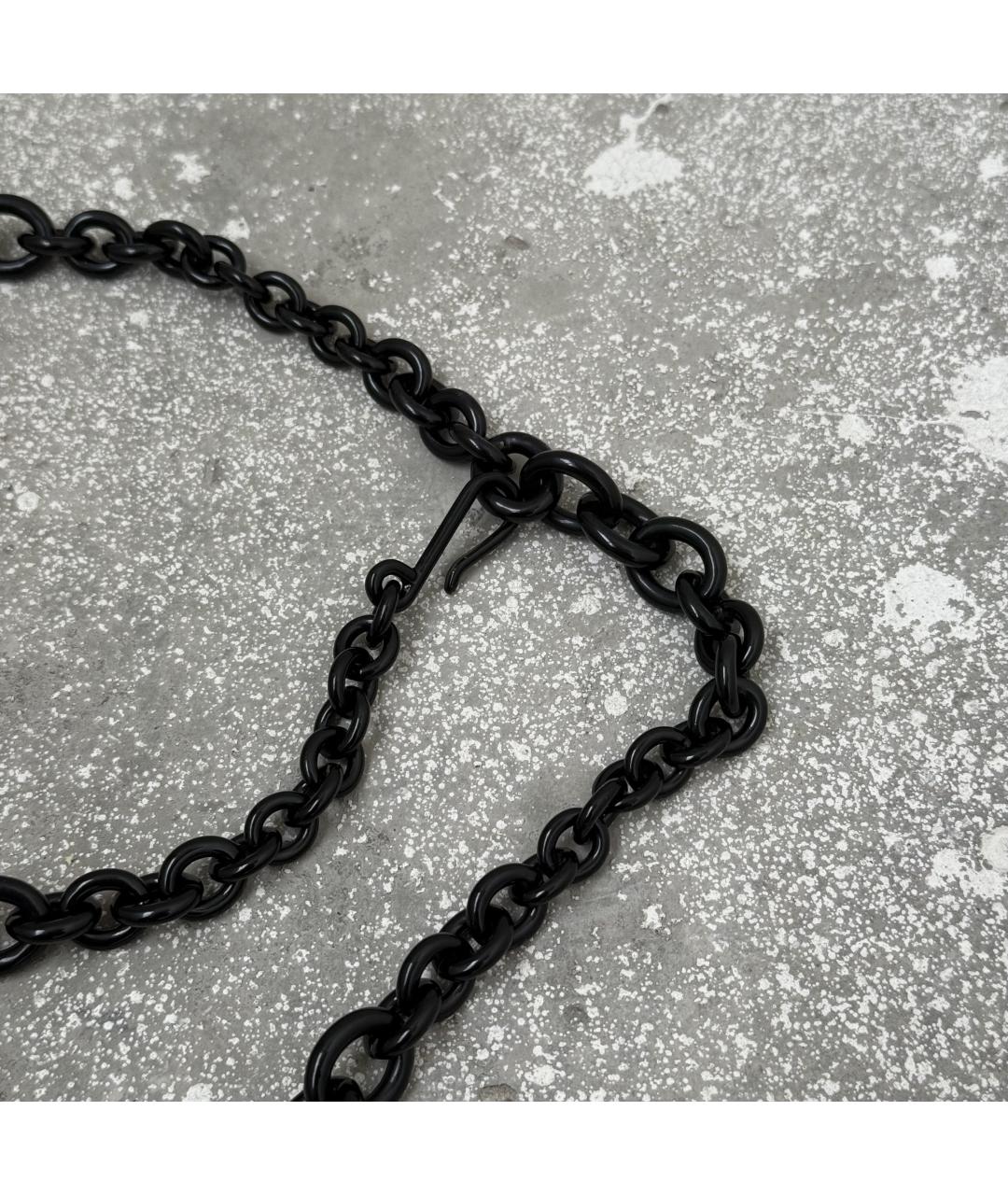 BOTTEGA VENETA Черный ремень, фото 2