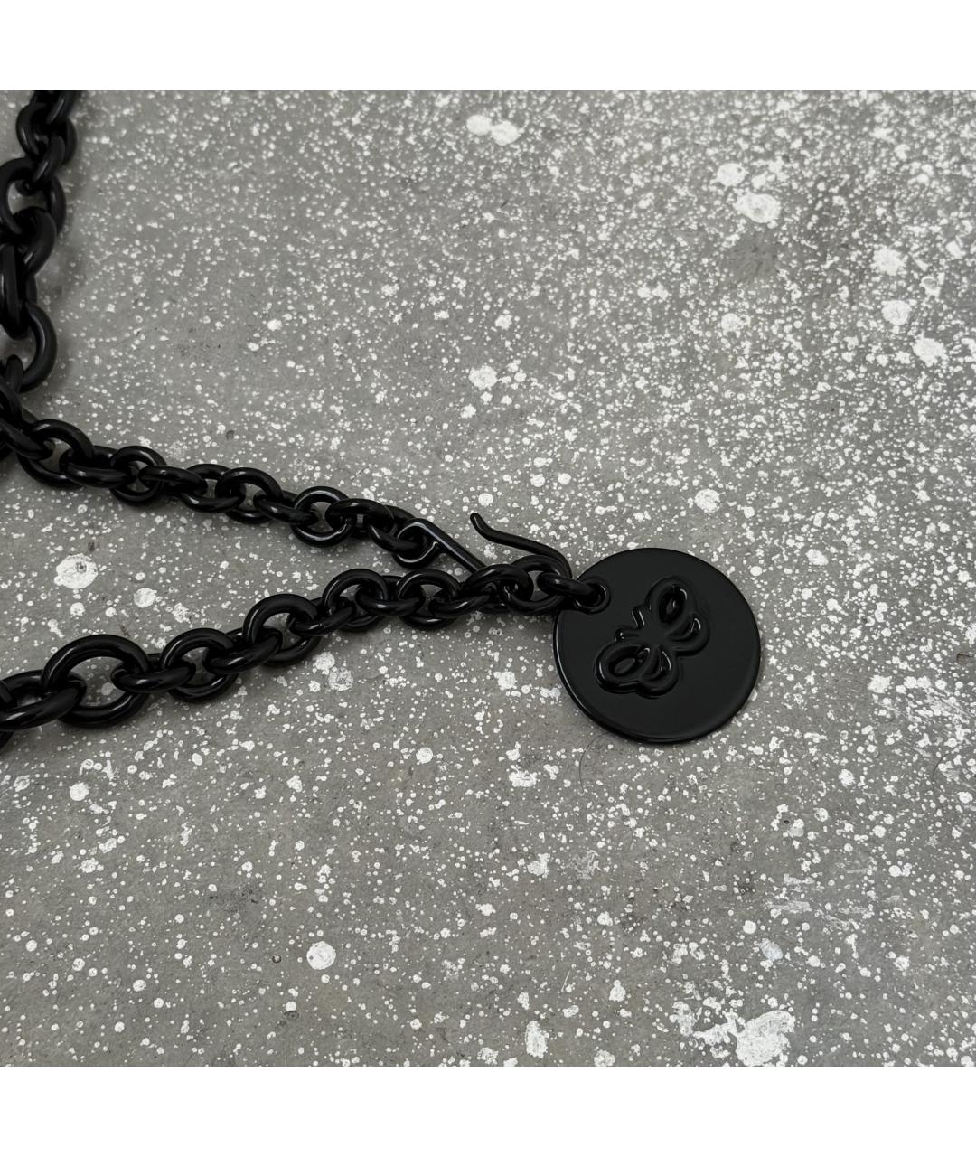 BOTTEGA VENETA Черный ремень, фото 3