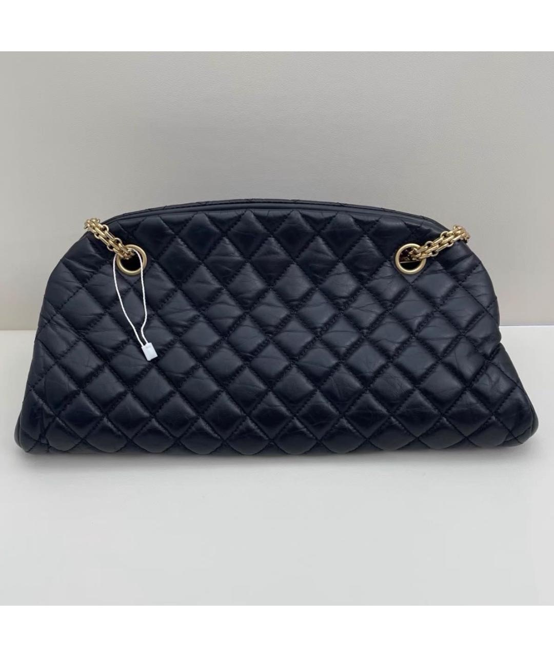 CHANEL Черная кожаная сумка через плечо, фото 3