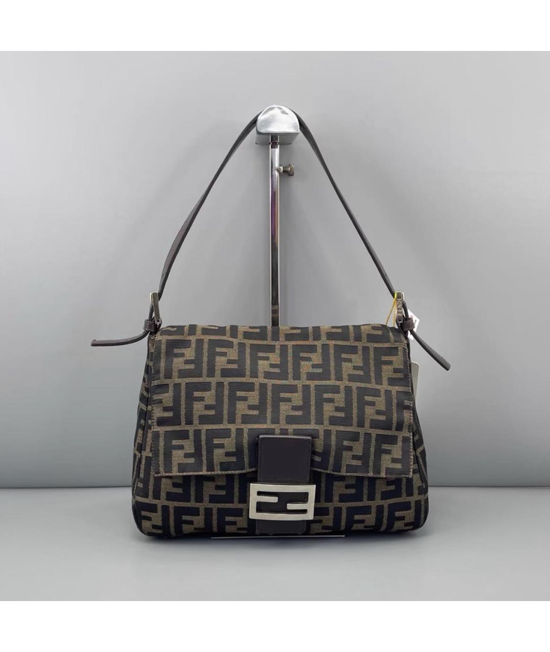 FENDI Коричневая сумка через плечо, фото 2