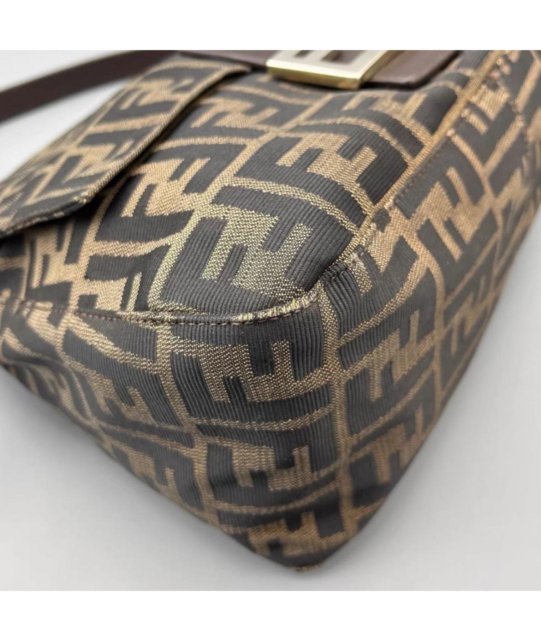 FENDI Коричневая сумка через плечо, фото 7