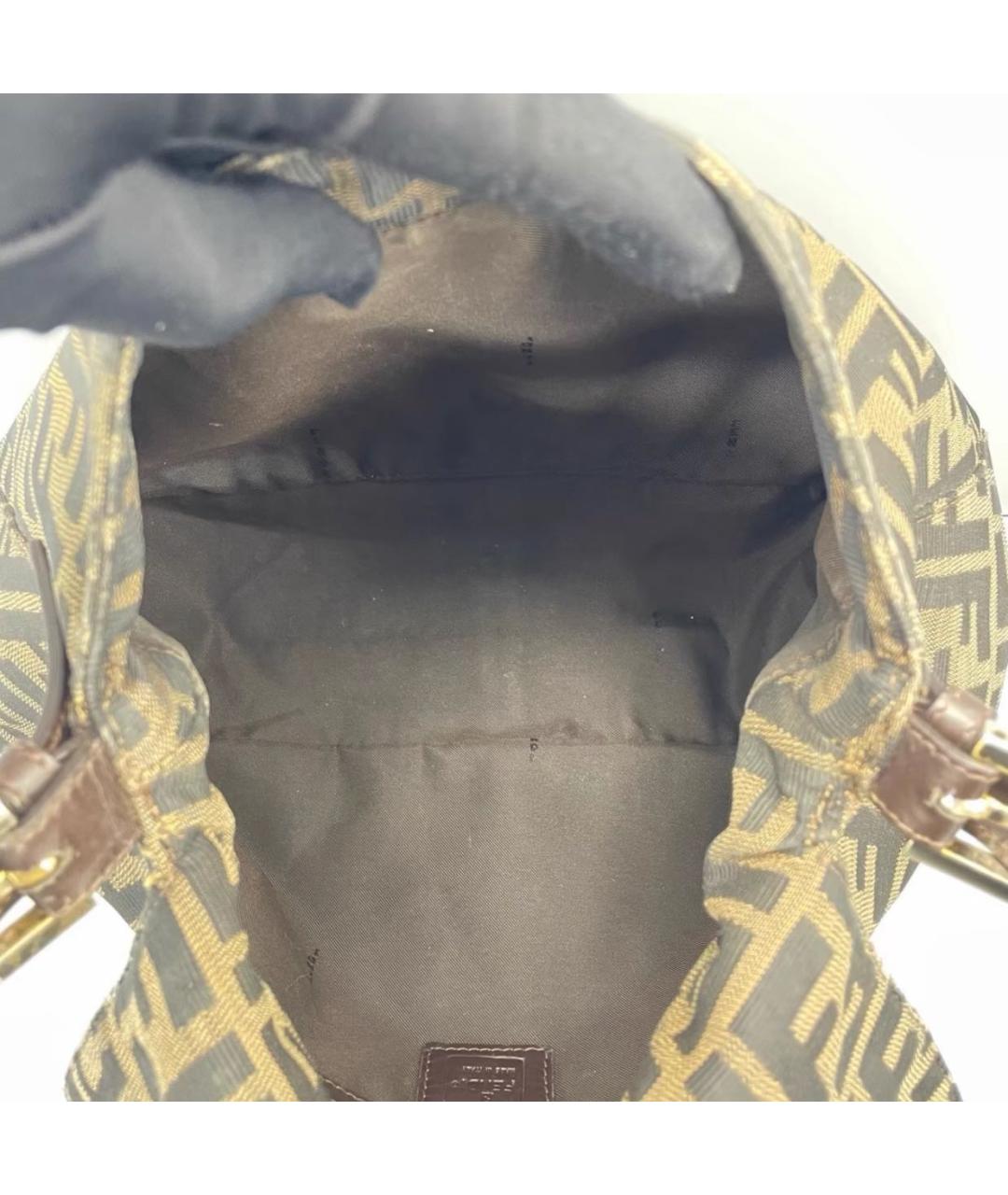 FENDI Коричневая сумка через плечо, фото 6