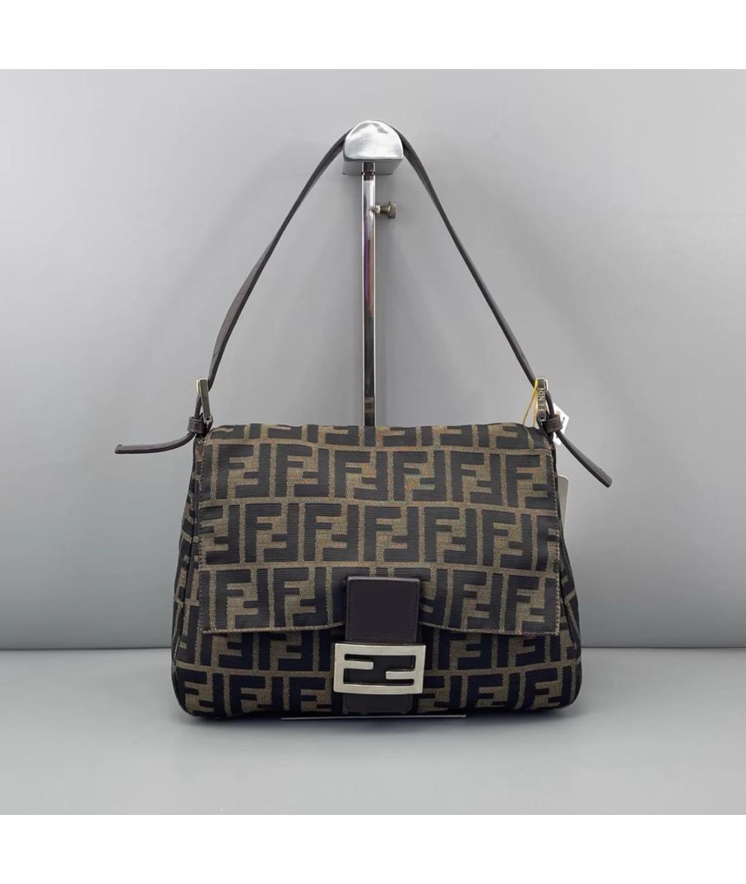 FENDI Коричневая сумка через плечо, фото 9