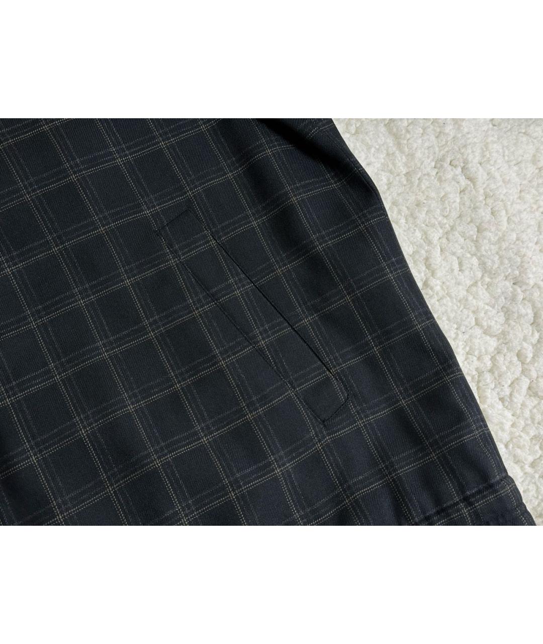 SAINT LAURENT Черная хлопковая куртка, фото 5