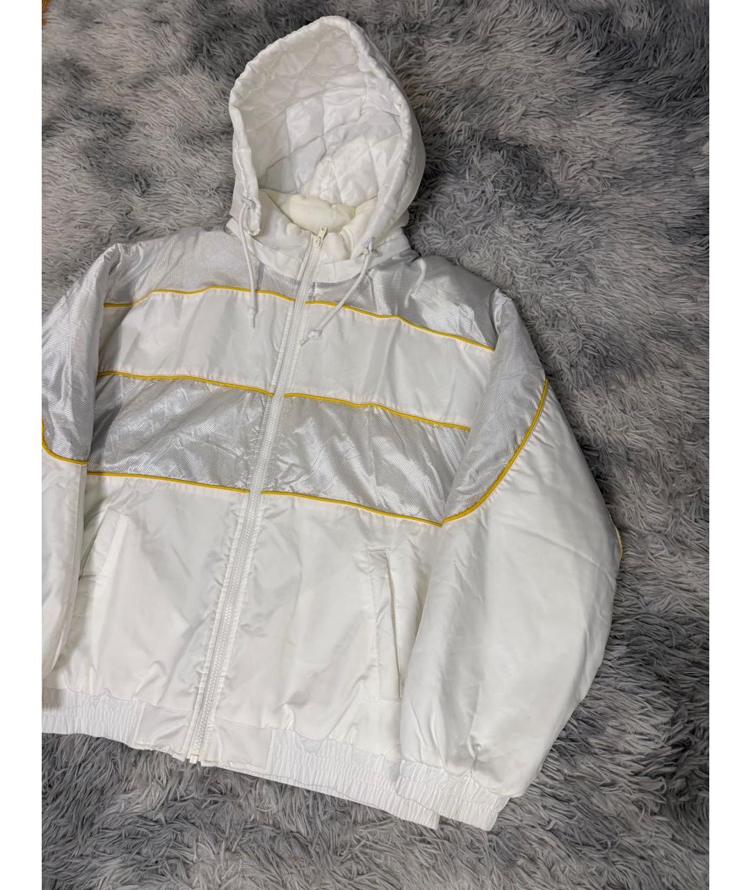 SUPREME Белая куртка, фото 4