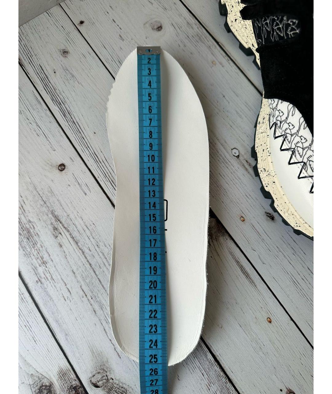 ETRO Мульти кожаные кроссовки, фото 7