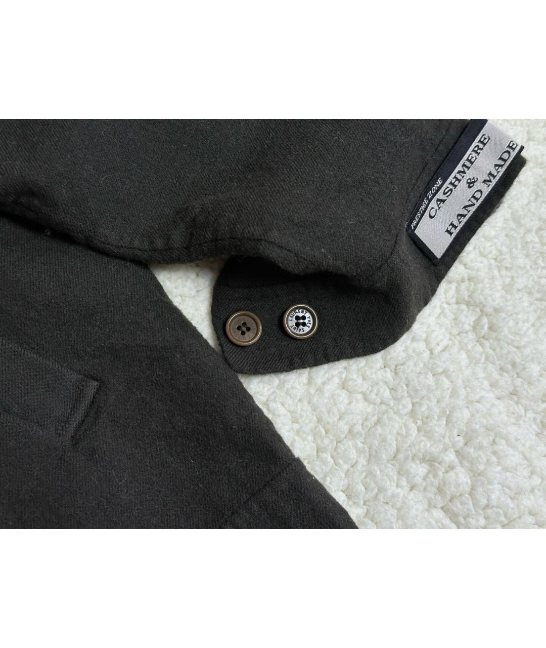 SAINT LAURENT Антрацитовая кашемировая куртка, фото 6