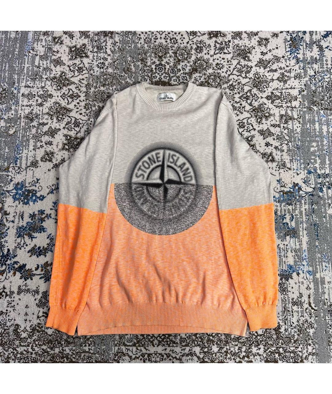 STONE ISLAND Мульти хлопковый джемпер / свитер, фото 6