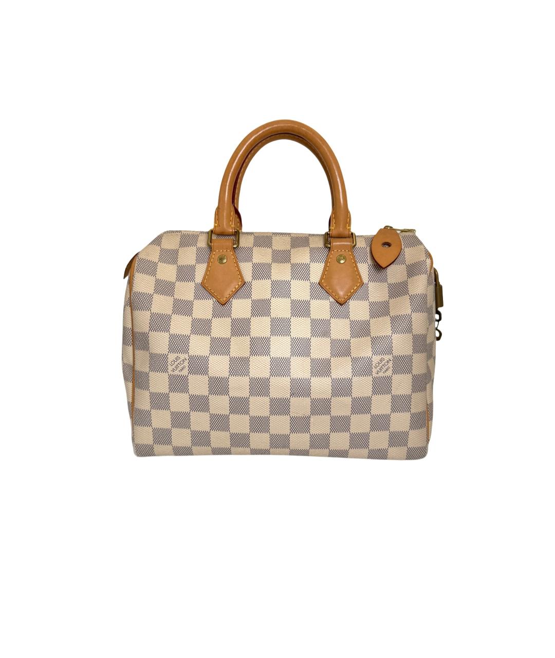 LOUIS VUITTON Бежевая сумка с короткими ручками, фото 2