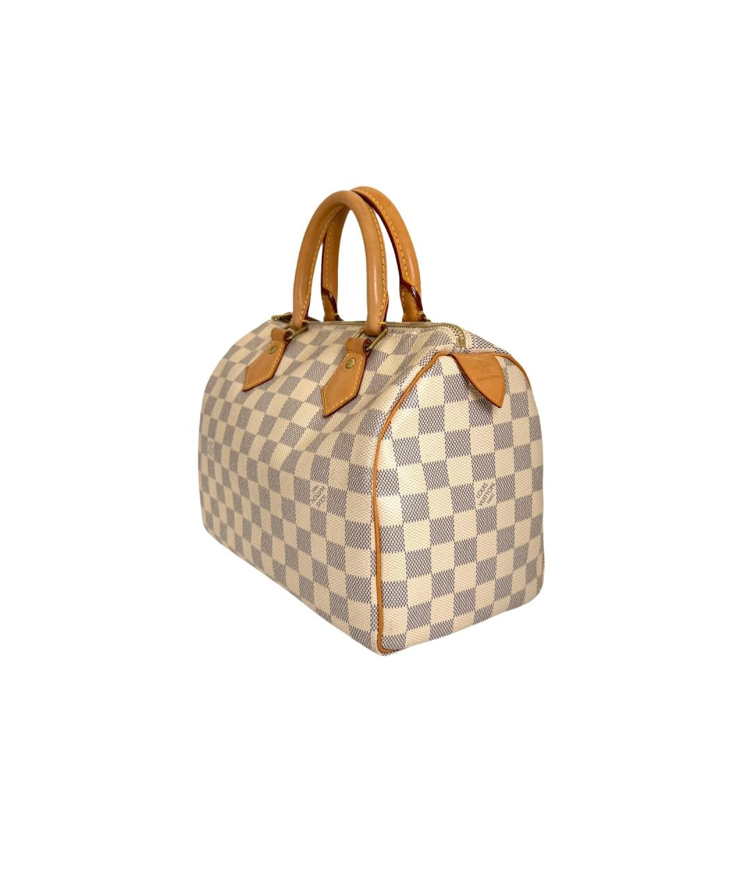 LOUIS VUITTON Бежевая сумка с короткими ручками, фото 4