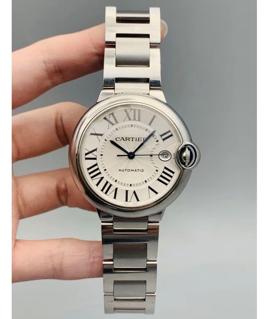 CARTIER Серебряные металлические часы, фото 5
