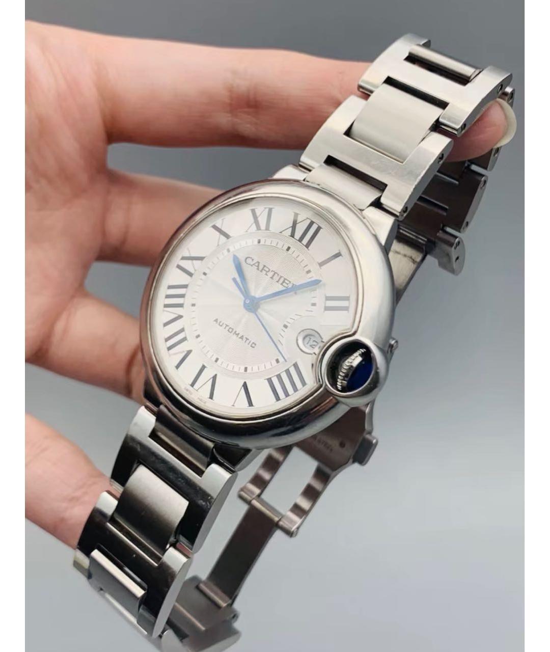 CARTIER Серебряные металлические часы, фото 2