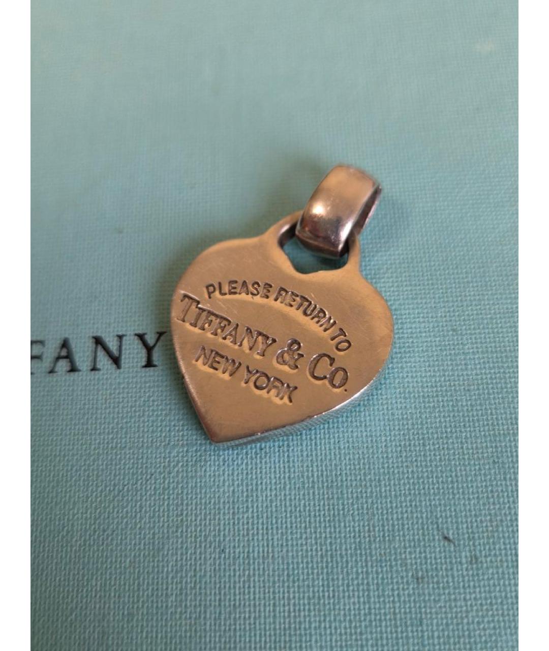 TIFFANY&CO Серебрянный серебряный кулон, фото 5