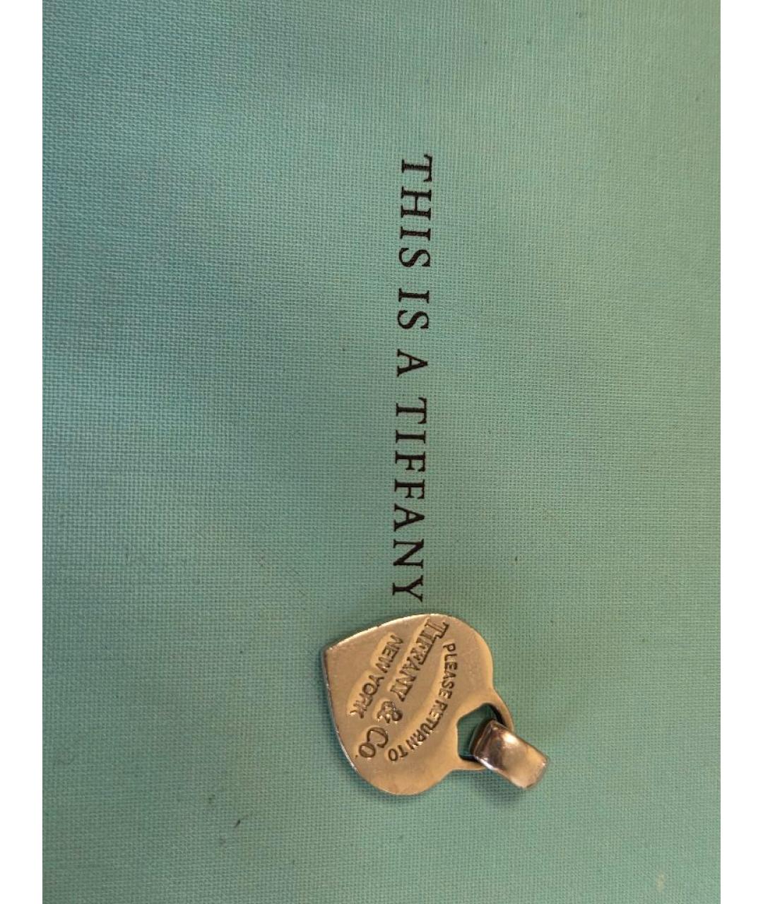 TIFFANY&CO Серебрянный серебряный кулон, фото 3