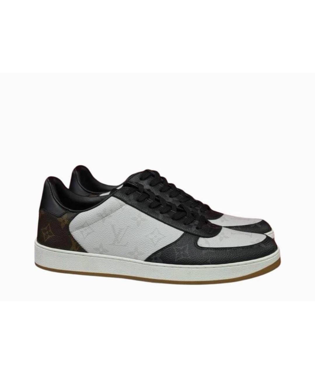 LOUIS VUITTON Черные низкие кроссовки / кеды, фото 1
