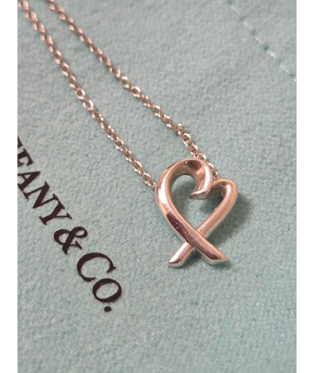 TIFFANY&CO Серебряное серебряное колье, фото 5