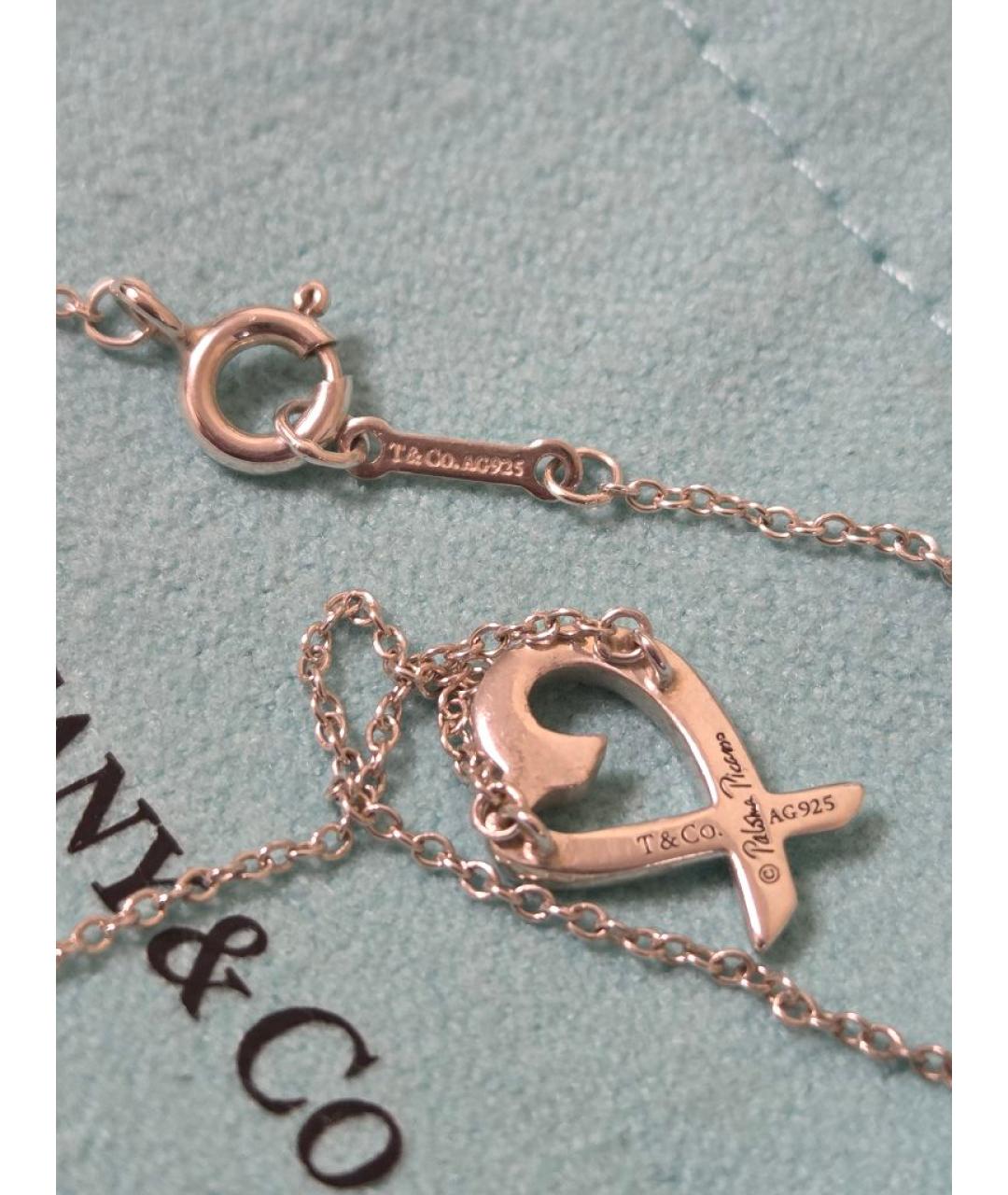 TIFFANY&CO Серебряное серебряное колье, фото 2