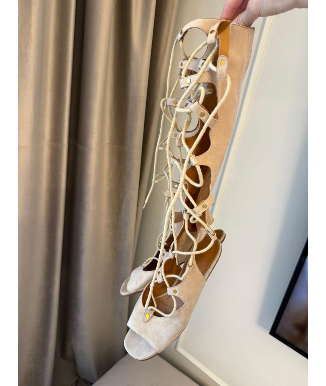 CHLOE Замшевые сандалии, фото 3