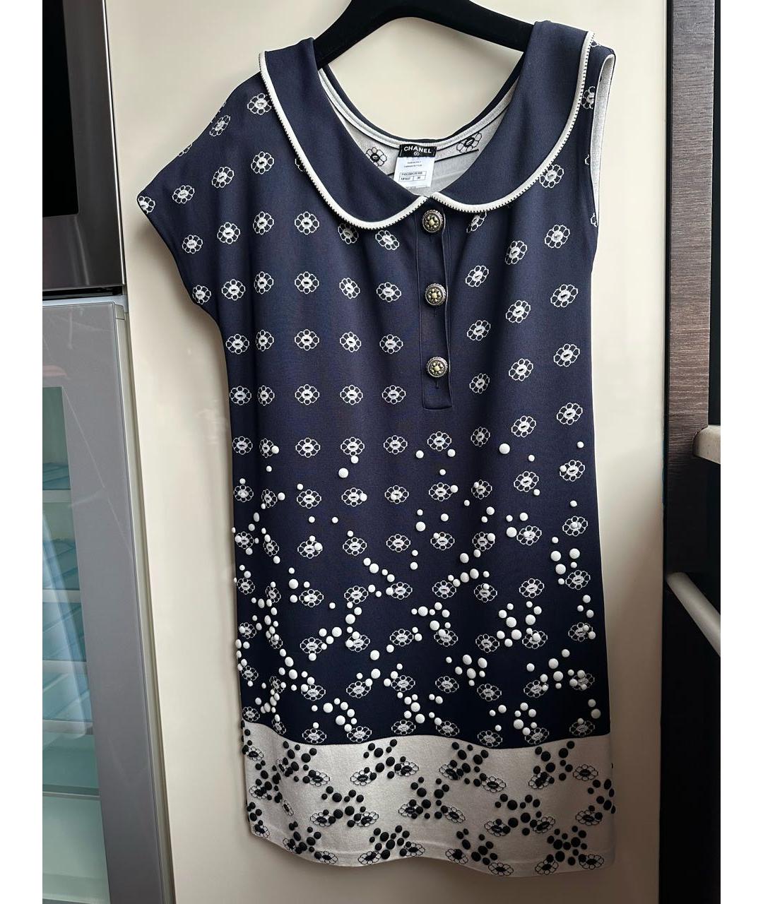 CHANEL Шелковое повседневное платье, фото 9