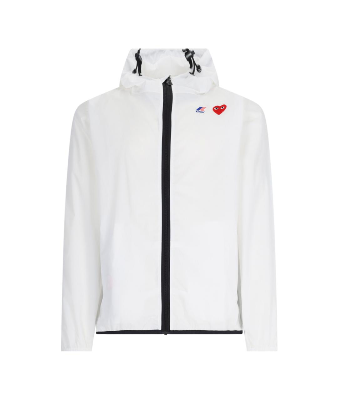 COMME DES GARÇONS PLAY Белая куртка, фото 1