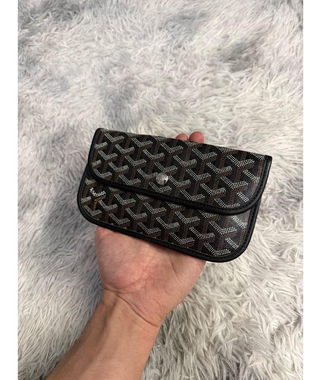 GOYARD Коричневый кошелек, фото 5