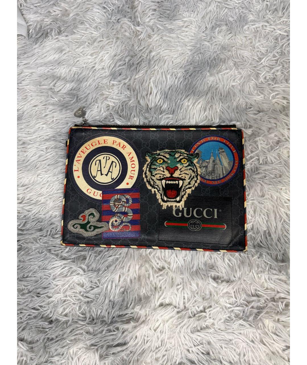 GUCCI Черный кошелек, фото 8