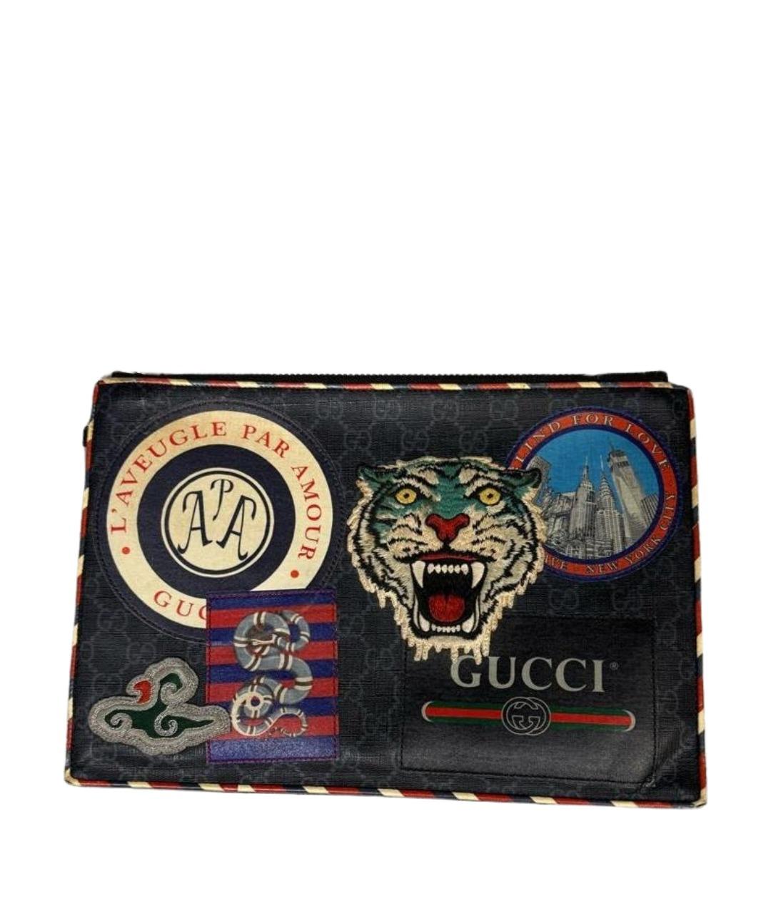GUCCI Черный кошелек, фото 1