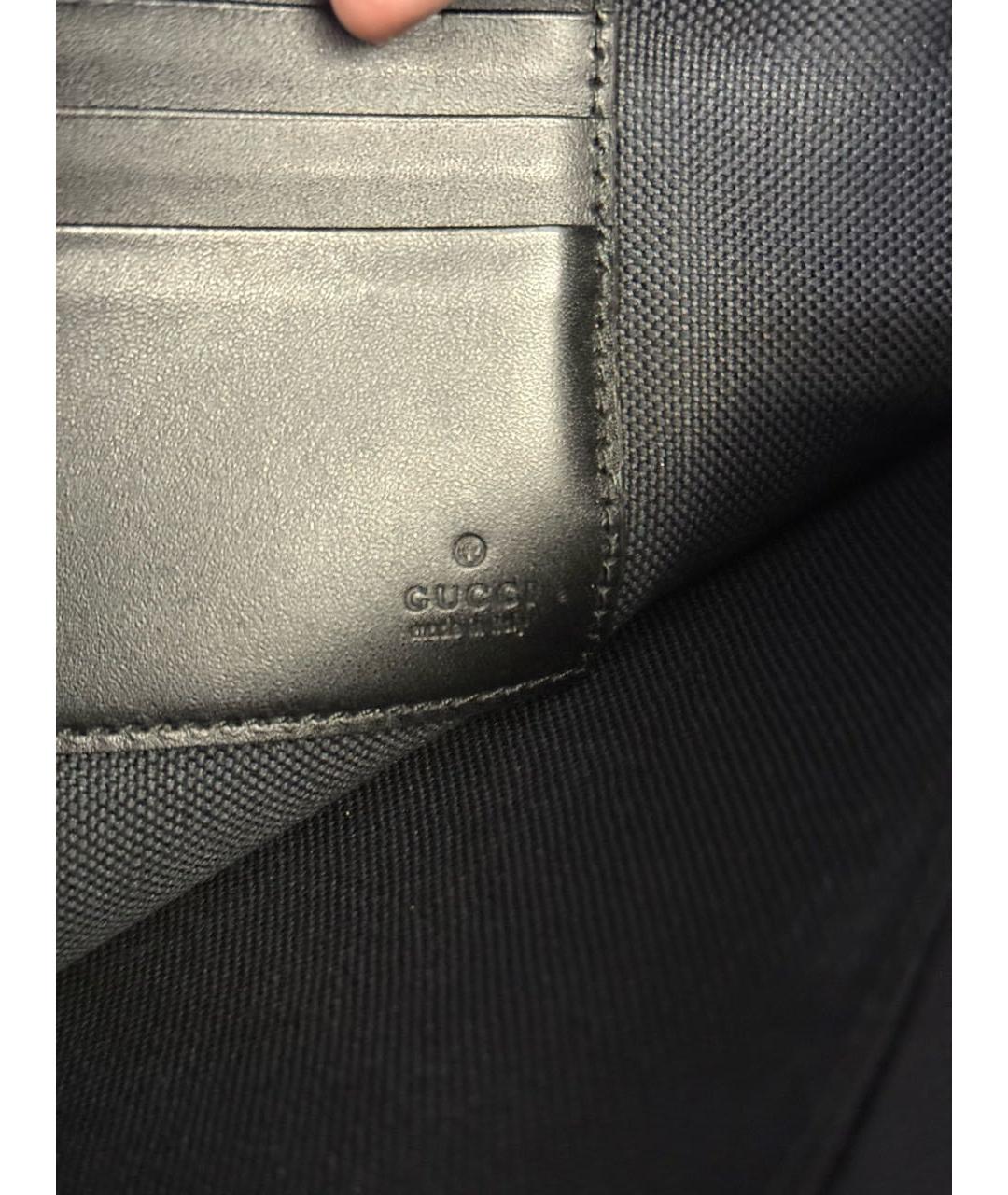 GUCCI Черный кошелек, фото 6