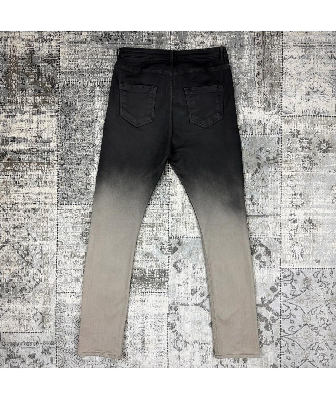 RICK OWENS DRKSHDW Мульти хлопковые джинсы скинни, фото 2