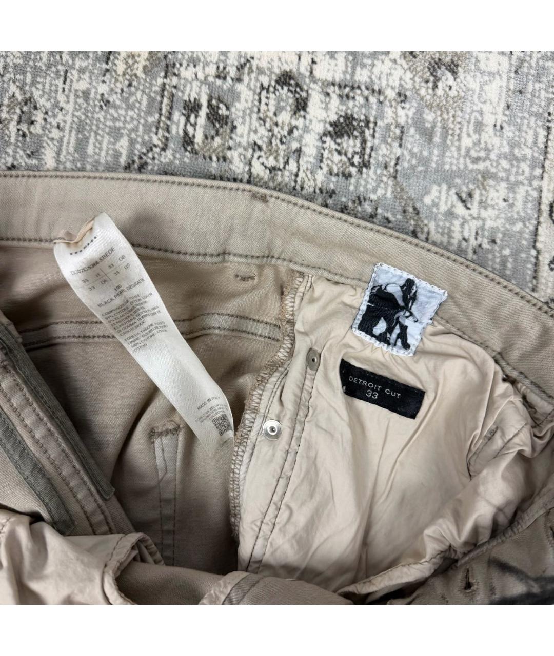 RICK OWENS DRKSHDW Мульти хлопковые джинсы скинни, фото 3