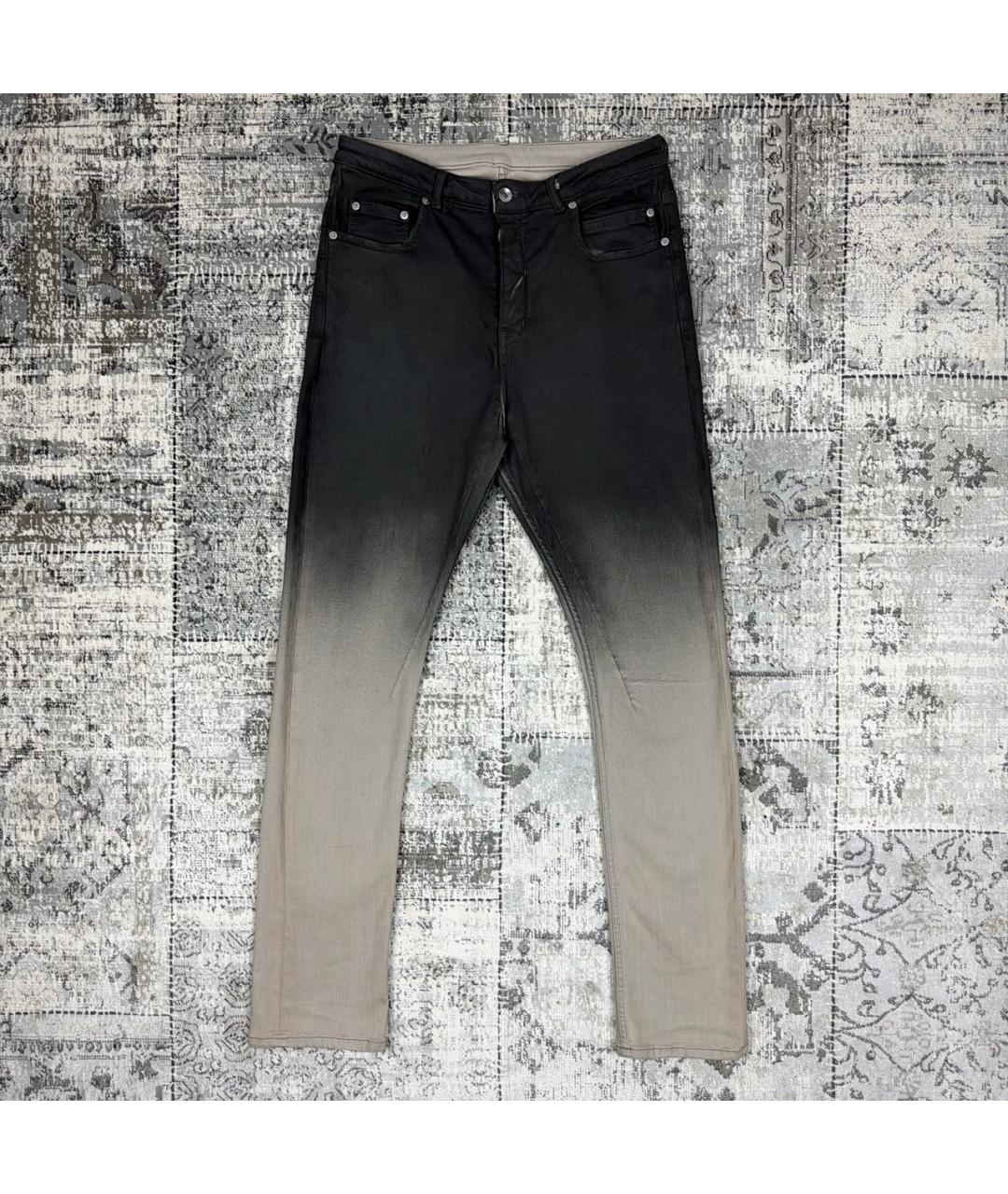 RICK OWENS DRKSHDW Мульти хлопковые джинсы скинни, фото 5