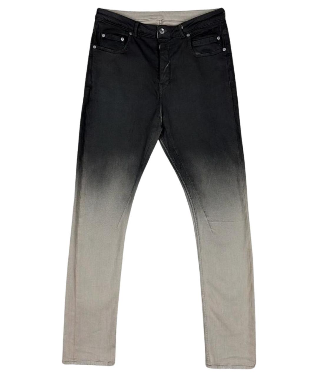 RICK OWENS DRKSHDW Мульти хлопковые джинсы скинни, фото 1