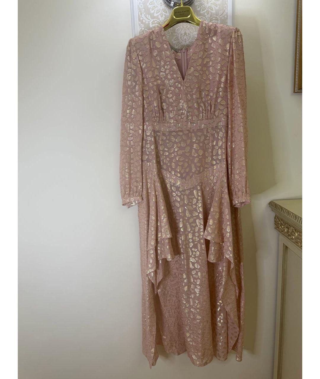 STELLA MCCARTNEY Бежевое шифоновое коктейльное платье, фото 5