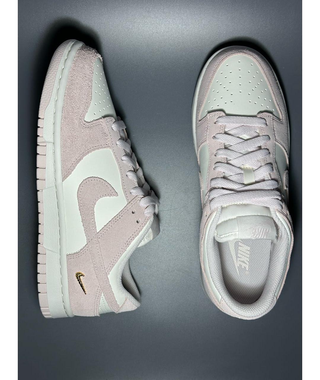 NIKE Розовые замшевые кроссовки, фото 8