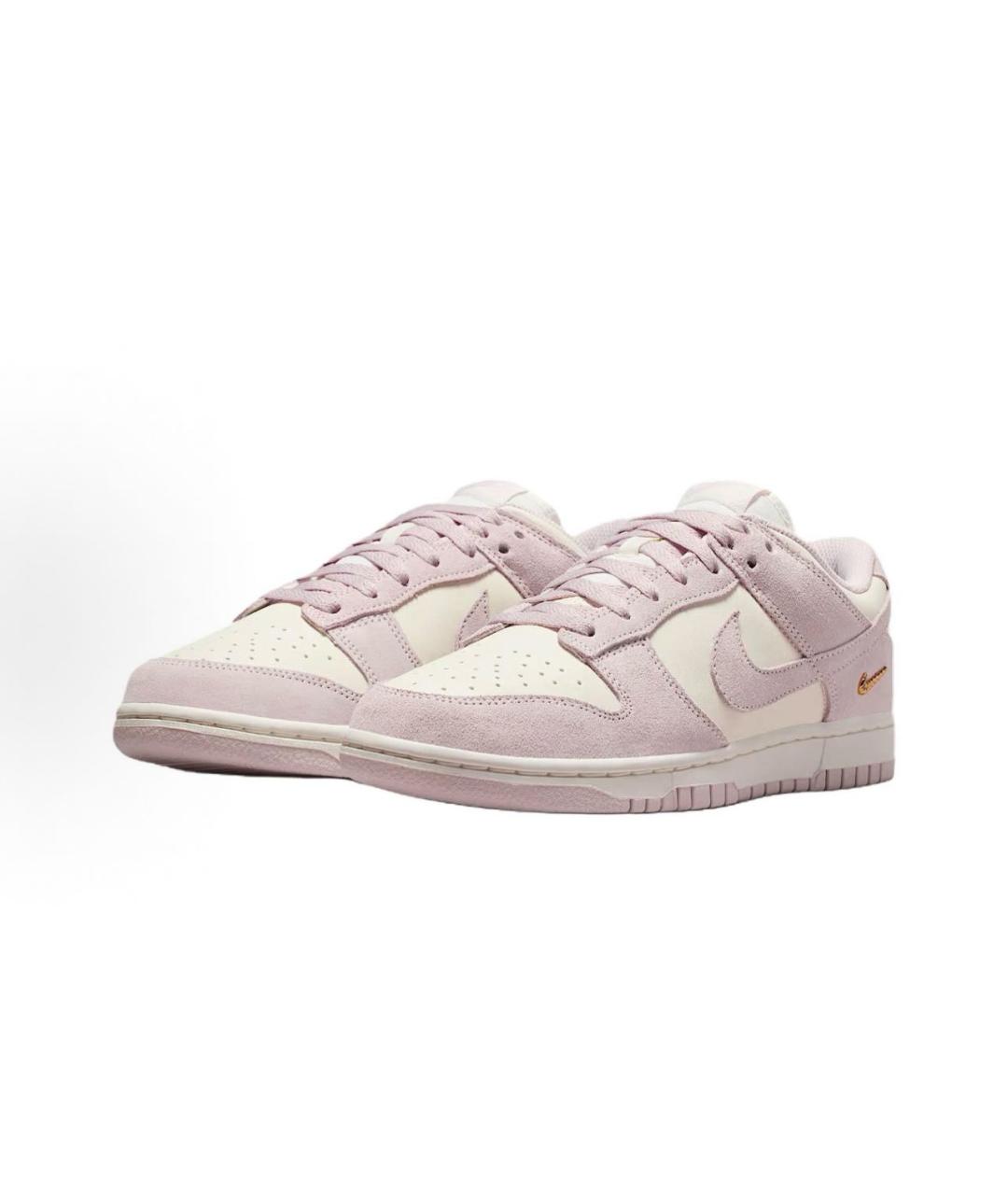 NIKE Розовые замшевые кроссовки, фото 3