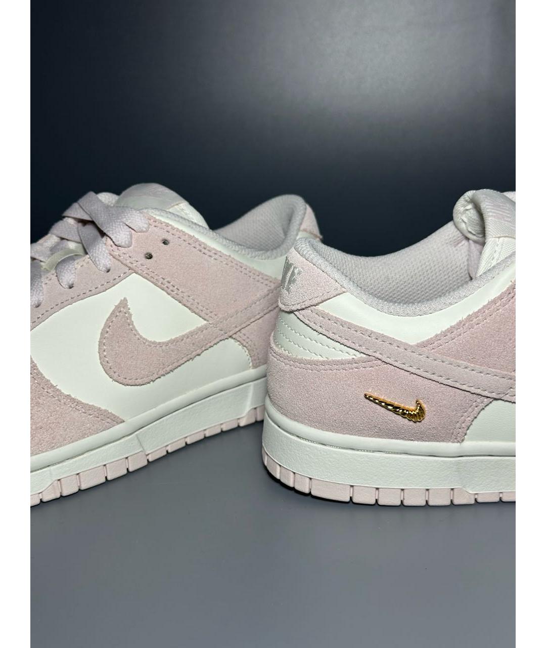 NIKE Розовые замшевые кроссовки, фото 7