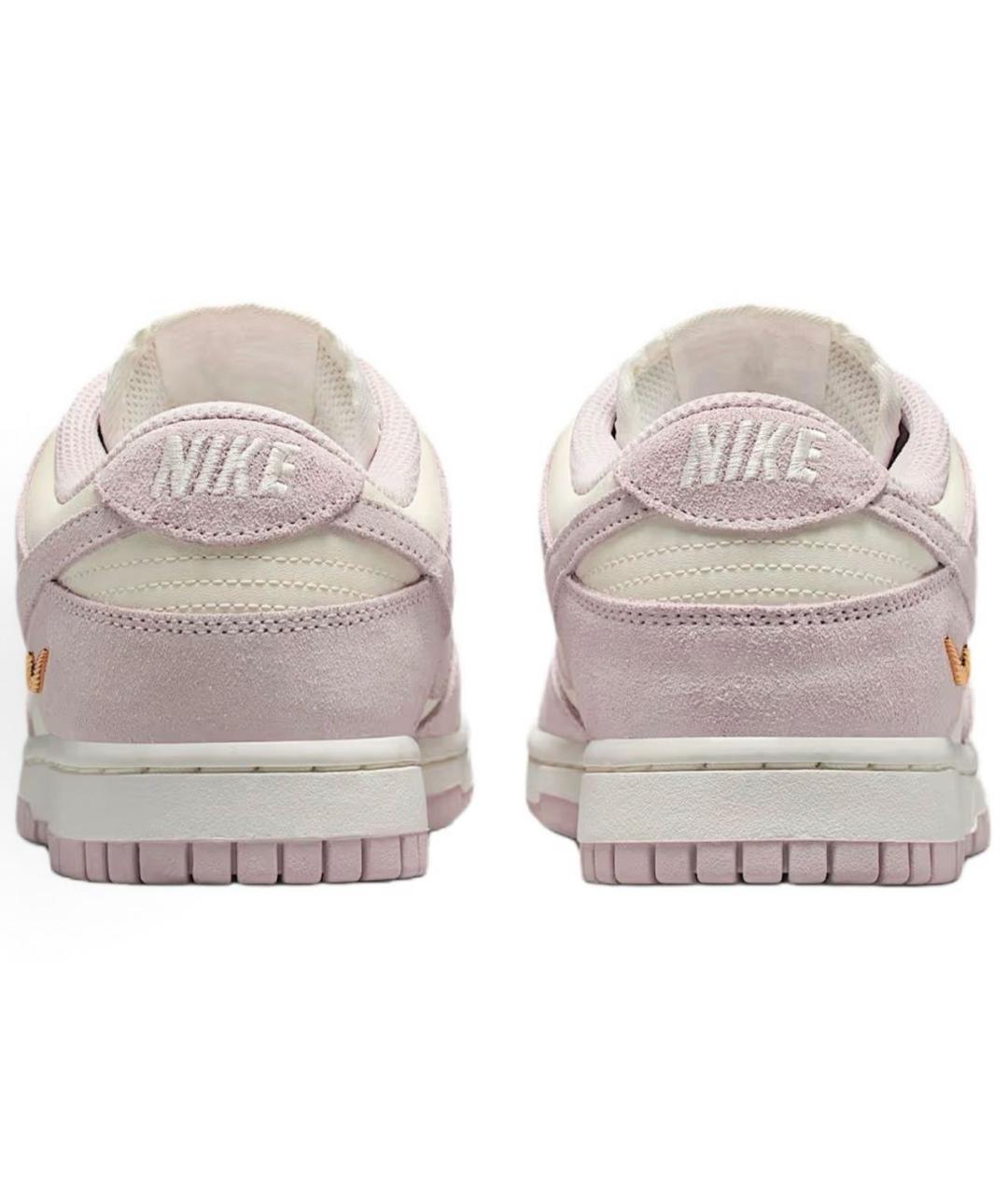 NIKE Розовые замшевые кроссовки, фото 4