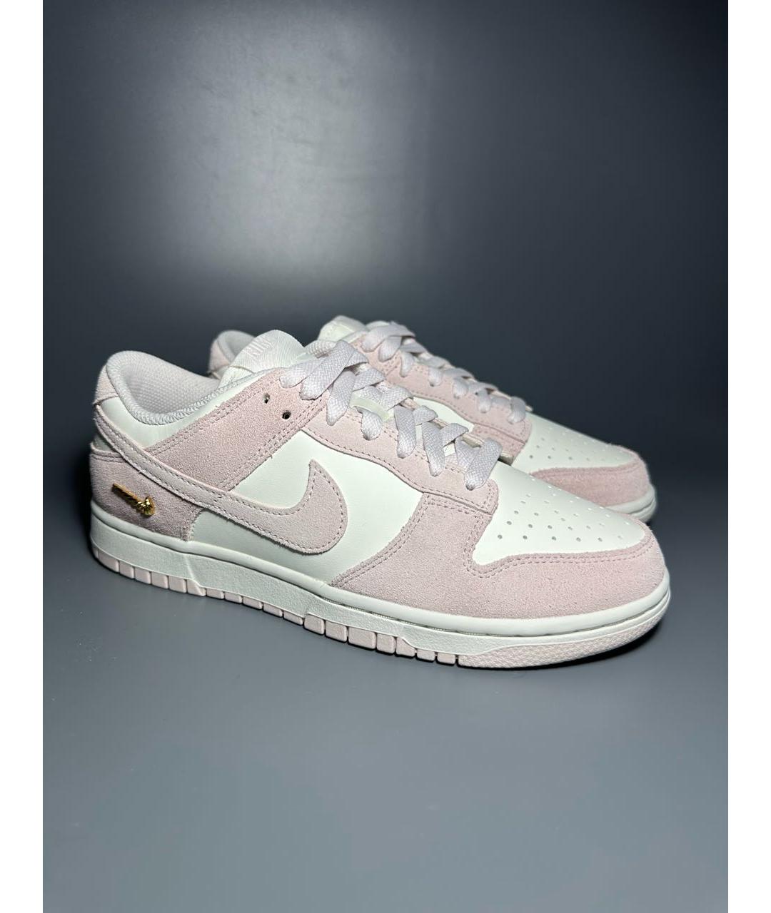 NIKE Розовые замшевые кроссовки, фото 6