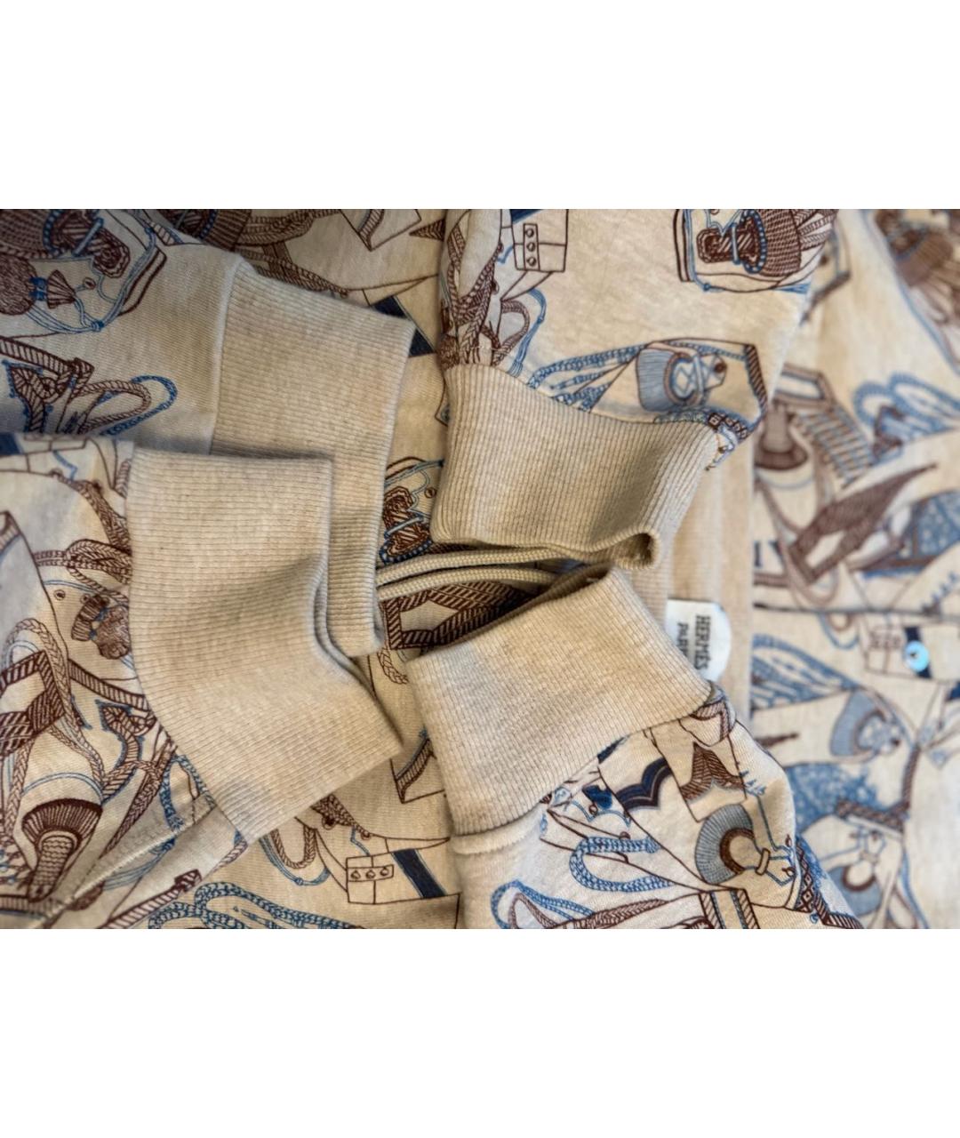 HERMES Мульти хлопковый костюм с брюками, фото 6