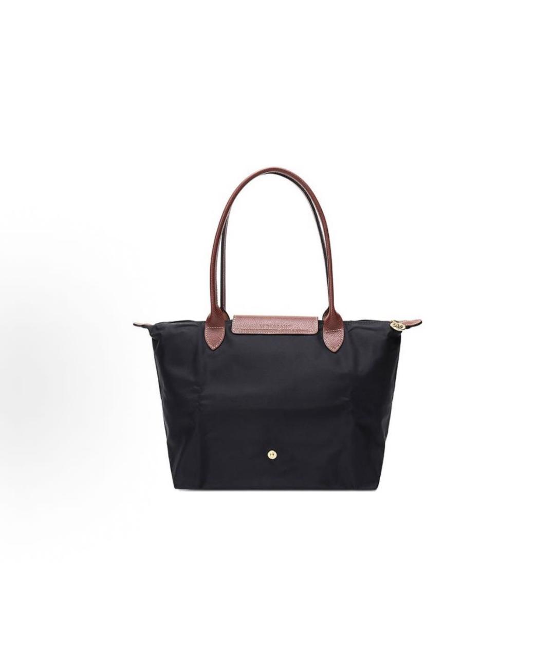 LONGCHAMP Черная сумка тоут, фото 4