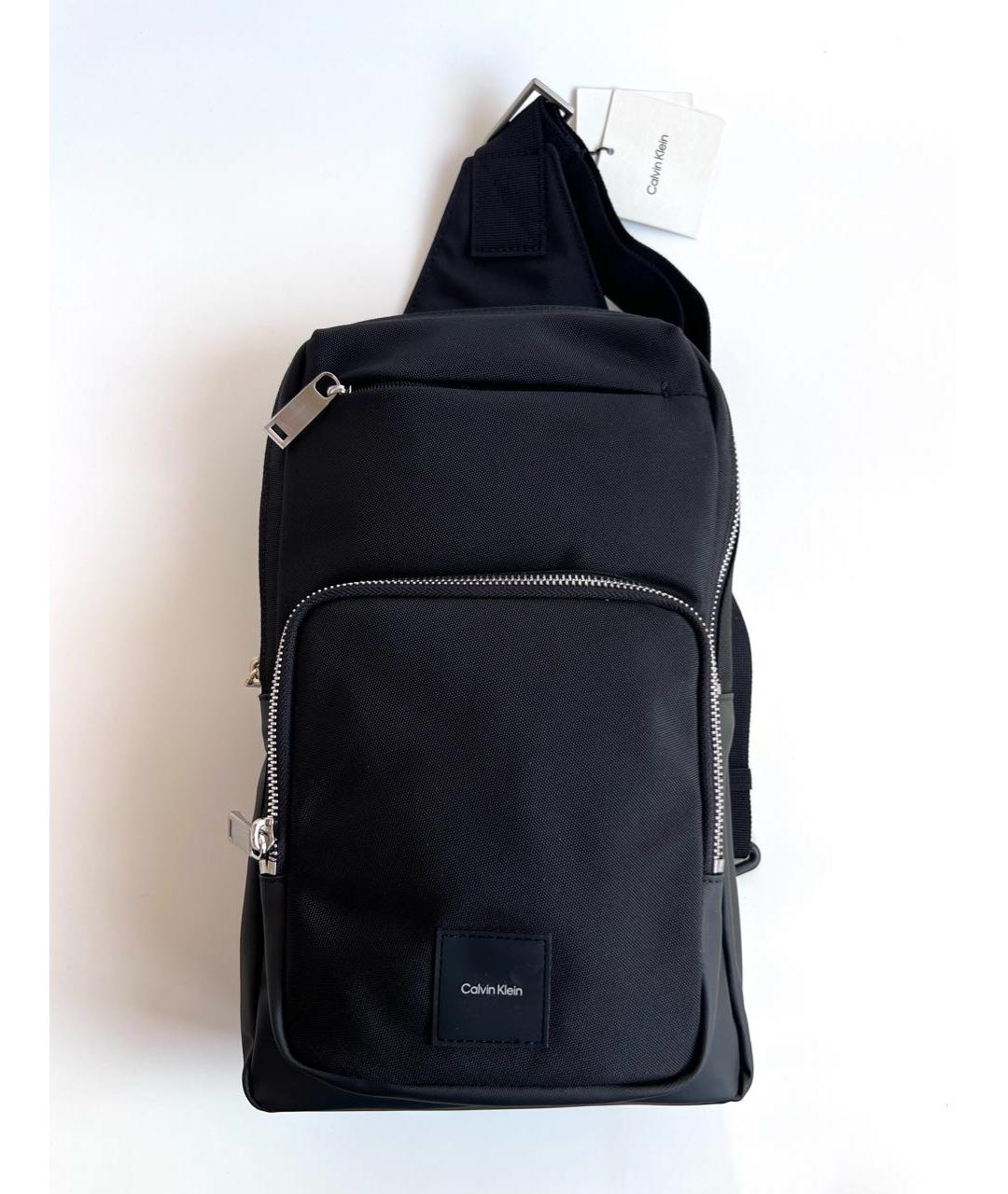 CALVIN KLEIN Черный рюкзак, фото 8