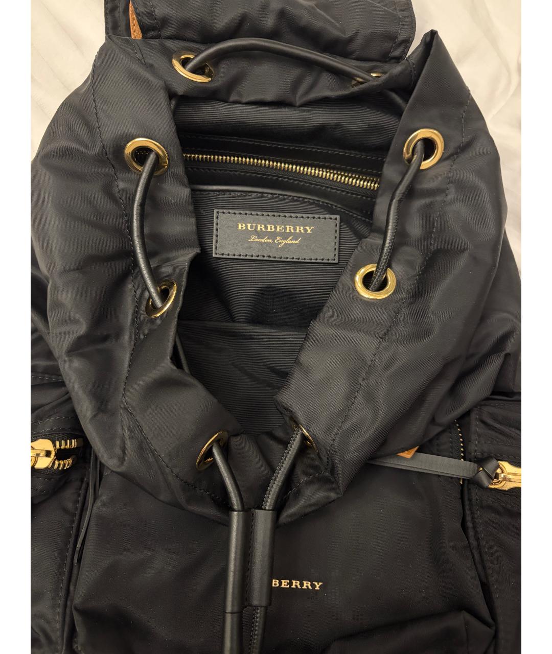 BURBERRY Черный рюкзак, фото 3