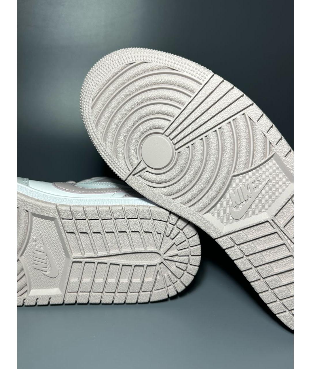 JORDAN Серые кожаные кроссовки, фото 8