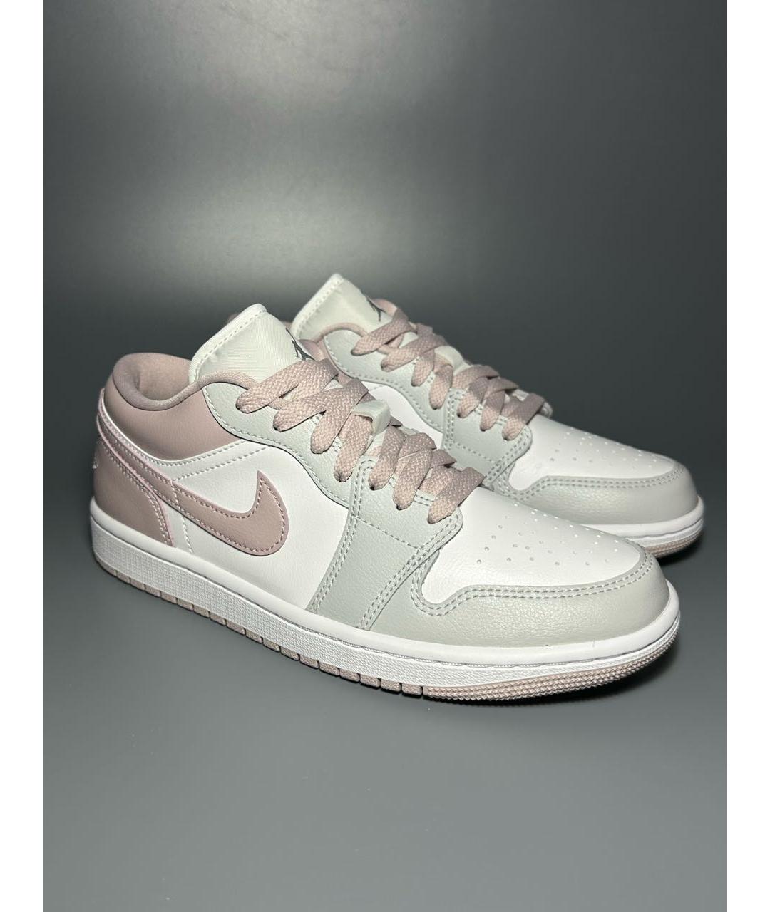 JORDAN Серые кожаные кроссовки, фото 6