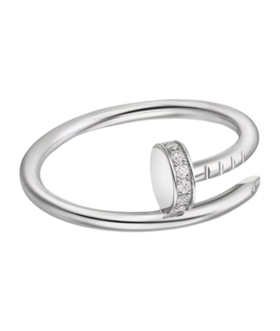 CARTIER Серебряное кольцо из белого золота, фото 1